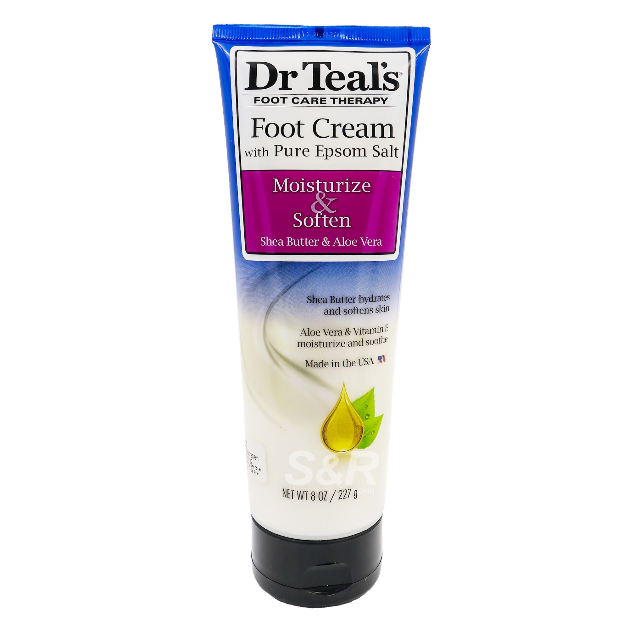 Dr. Teal’s Moisturize and Soften Foot Cream with Pure Epsom Salt 227g